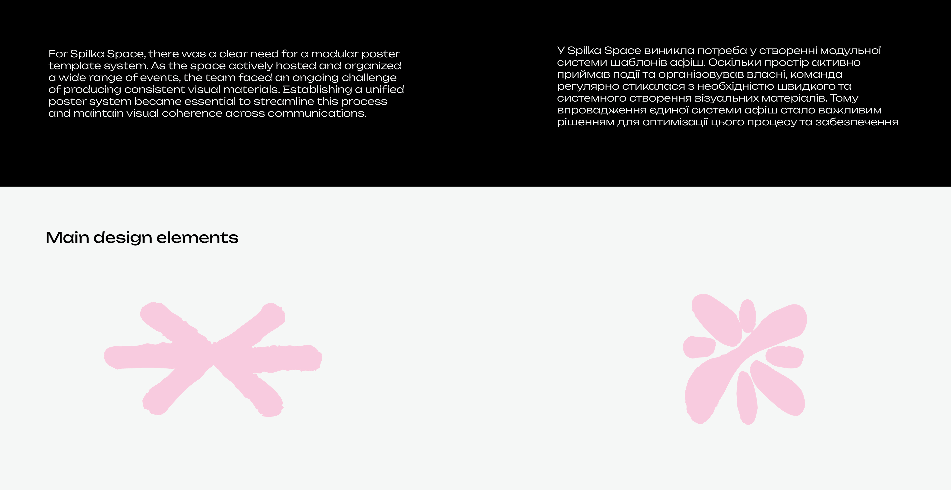 Poster Using Modular System Modular poster template system — Klymko Ilona | Графічний дизайнер